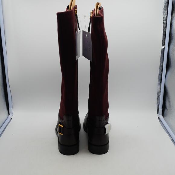 NEW Franco Sarto Women's 8.5 Merina Knee High Boot WIDE CALF Castagno Brown - Picture 6 of 13
